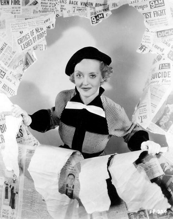 Bette Davis in Front Page Woman