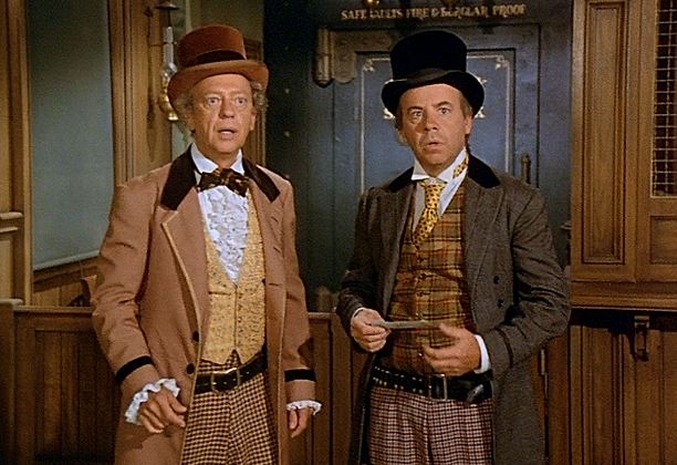 Don Knotts and Tim Conway