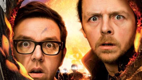 Nick Frost and Simon Pegg