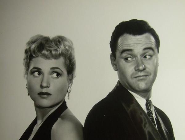 Jack Lemmon and Judy Holliday